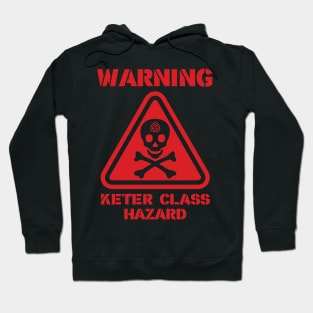 SCP Warning Keter Class Hazard Hoodie